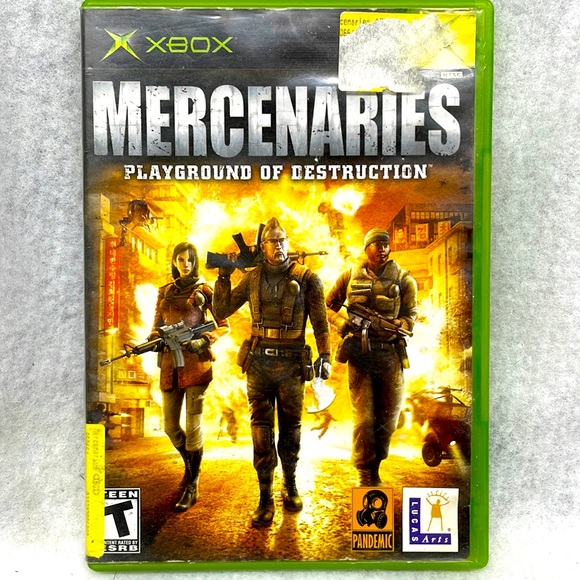 Microsoft Video Games & Consoles Vintage Xbox Mercenaries